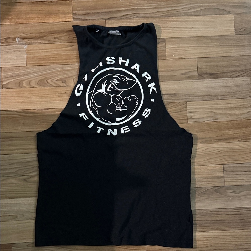 Gymshark Black Muscle Tank